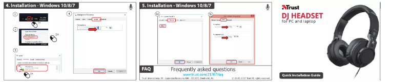 Page n°1 - Manuel utilisateur Trust DJ 21707