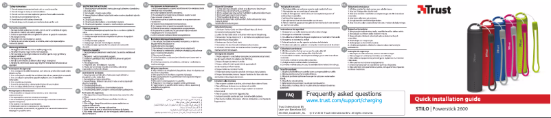 Página 1 del manual Manual de usuario Trust Stilo Powerstick 2600 20692