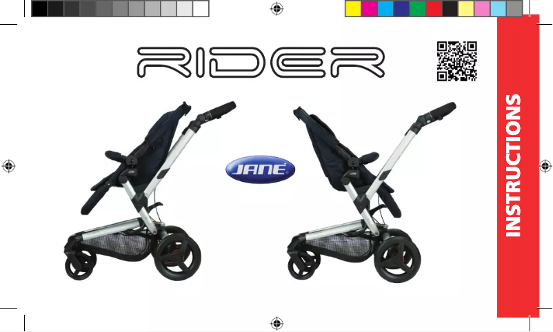 Page n°1 - Manuel utilisateur Jane Travel System Rider