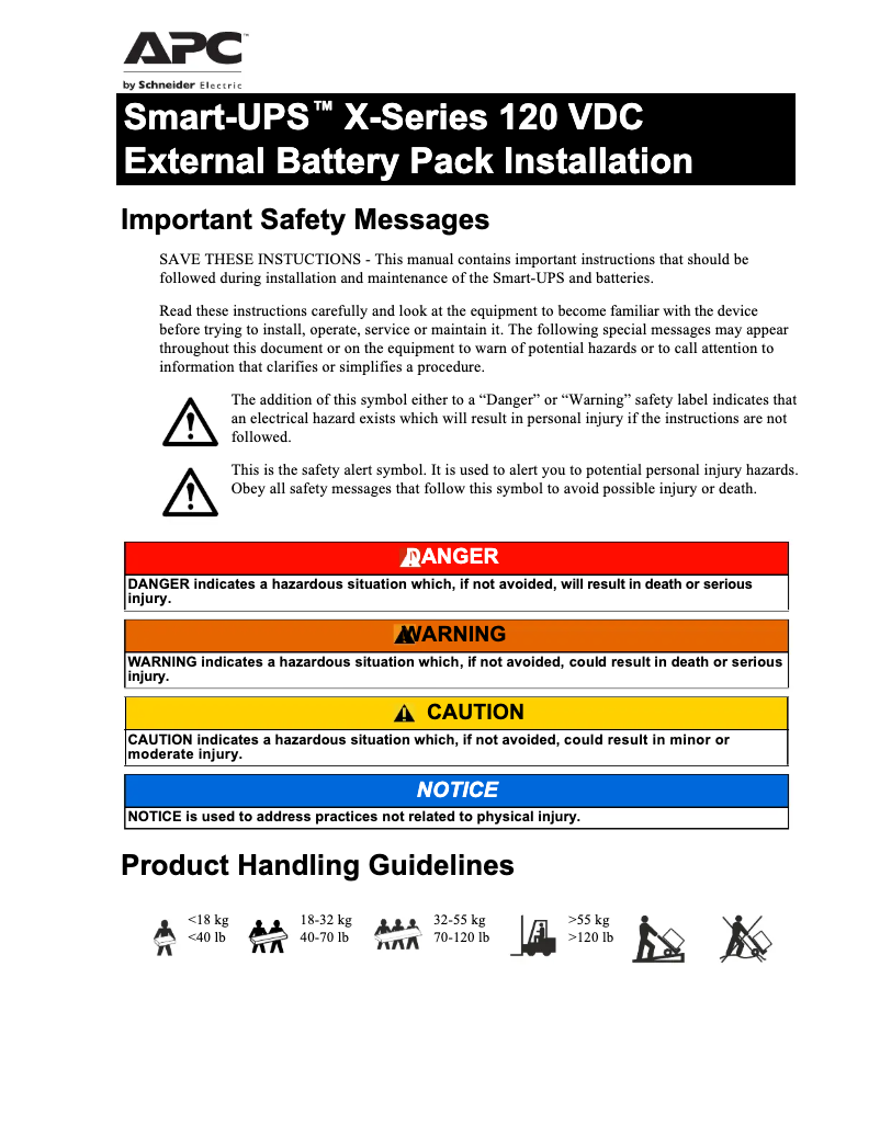 Image de la première page du manuel de l'appareil SMX040