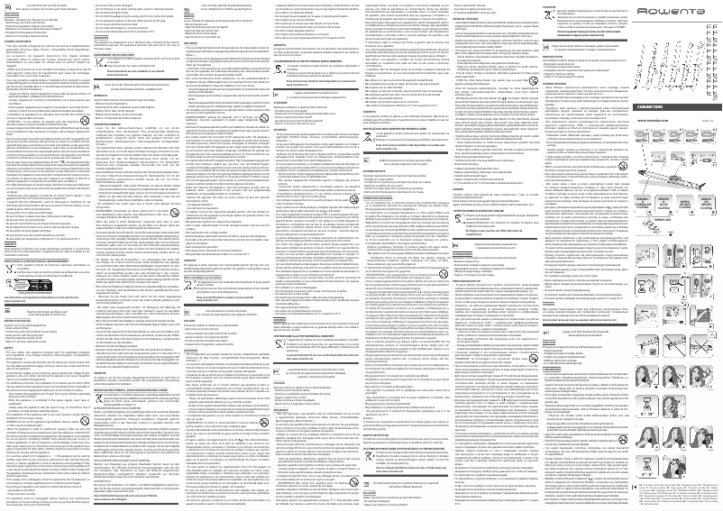 Página 1 del manual Manual de usuario Calor Karl Lagerfeld Curls Forever CF311L