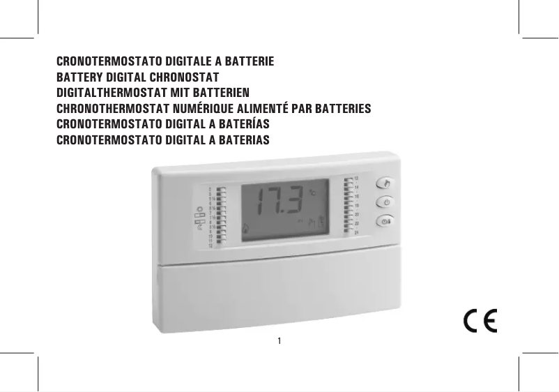 Image de la première page du manuel de l'appareil TCD01B
