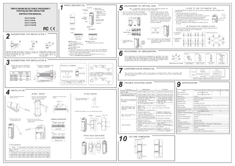 Page n°1 - Manuel utilisateur Hikvision DS-PI-T100/FM