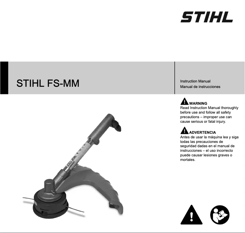 Page 1 de la notice Manuel utilisateur Stihl FS-MM
