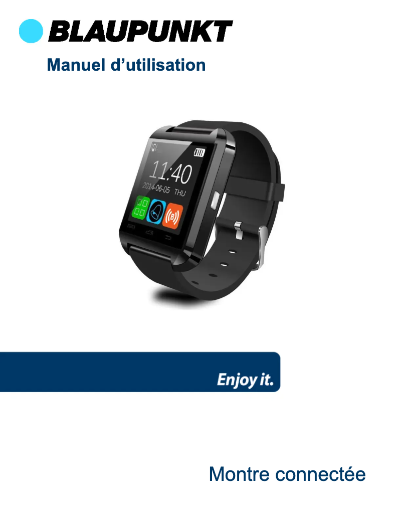 Page 1 de la notice Manuel utilisateur Blaupunkt BLP5160