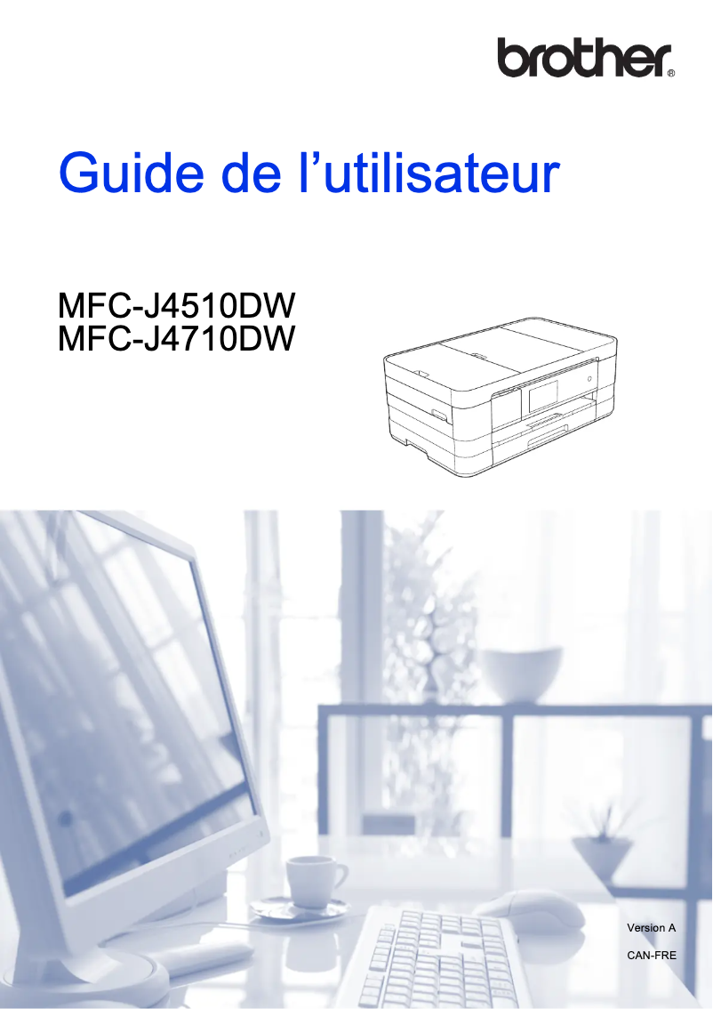 Page n°1 - Manuel utilisateur Brother MFC-J4710DW