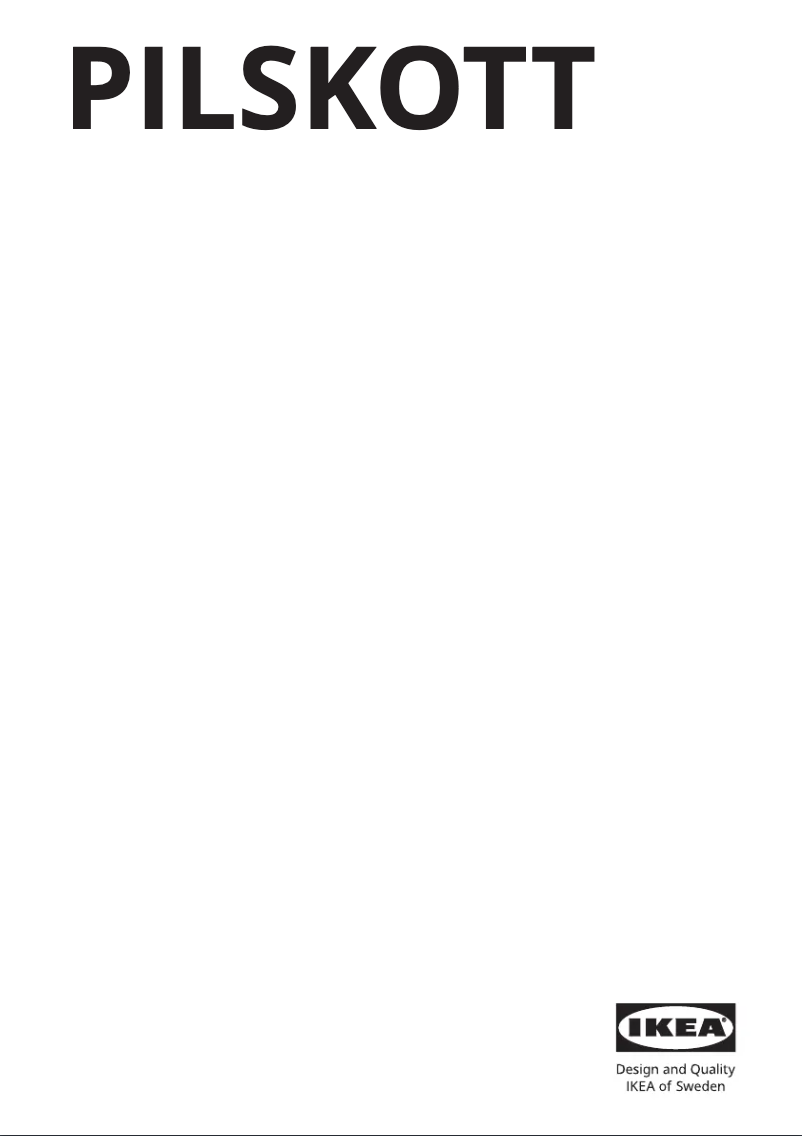 Imagen de la primera página del manual del dispositivo PILSKOTT 904.781.20