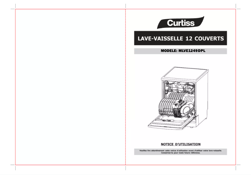 Page n°1 - Manuel utilisateur Curtiss MLVE 1249 DPL