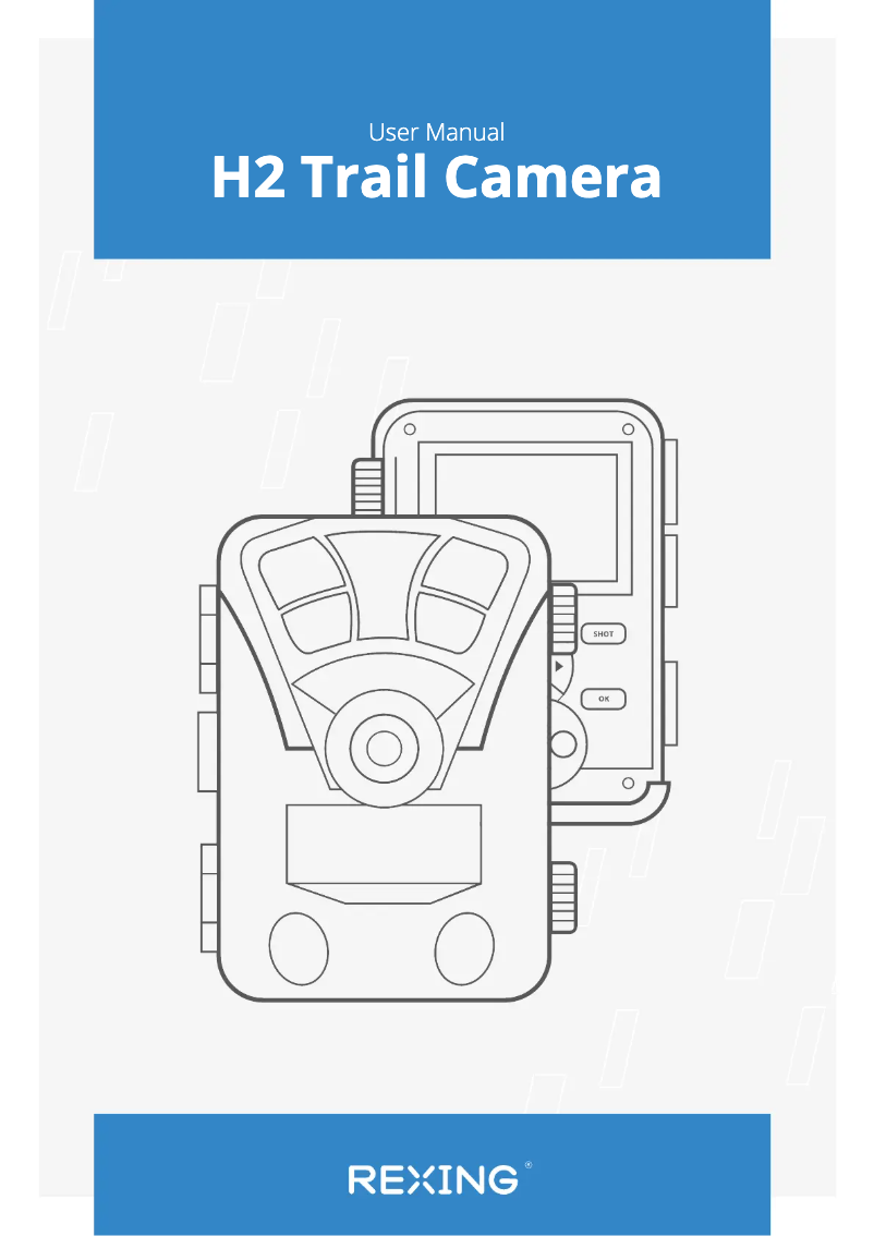 Page 1 de la notice Manuel utilisateur Rexing H2