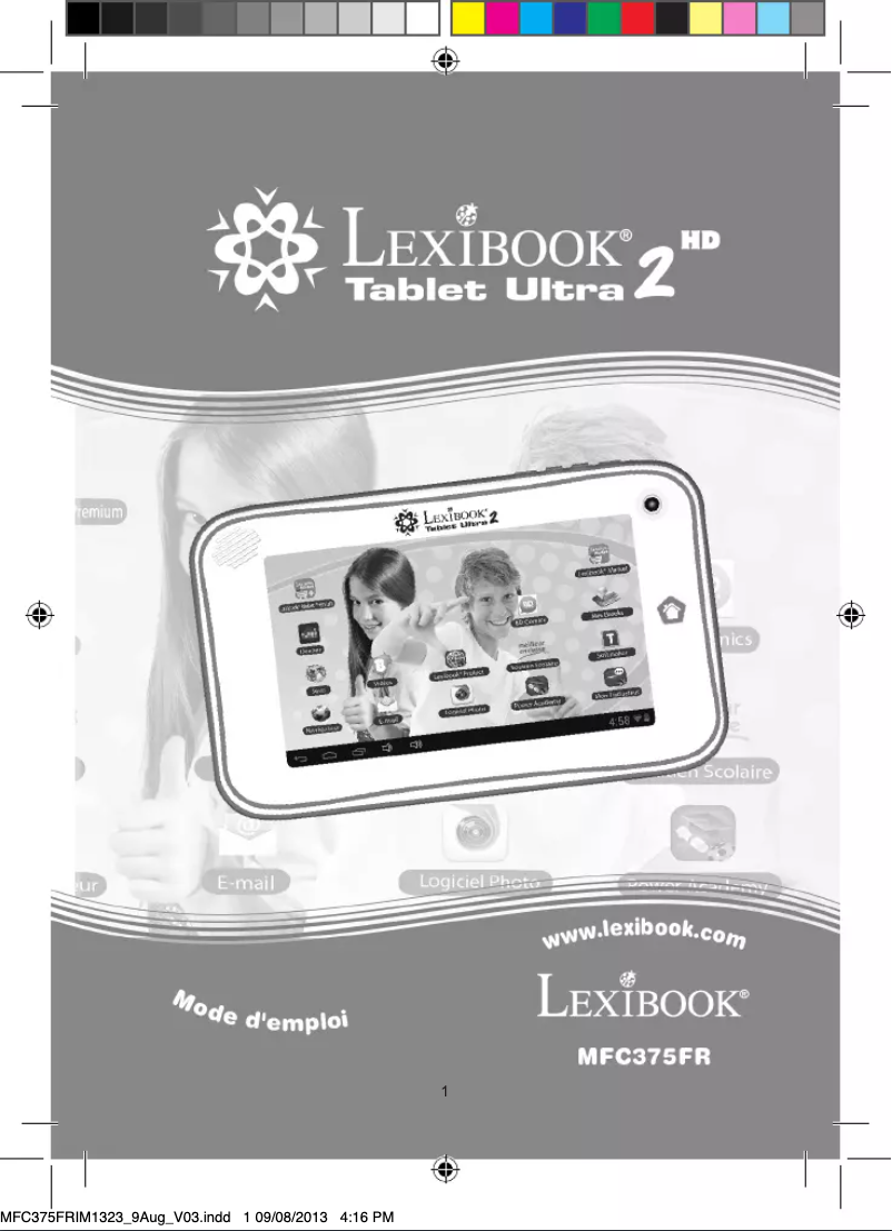 Page 1 de la notice Manuel utilisateur Lexibook Ultra 2