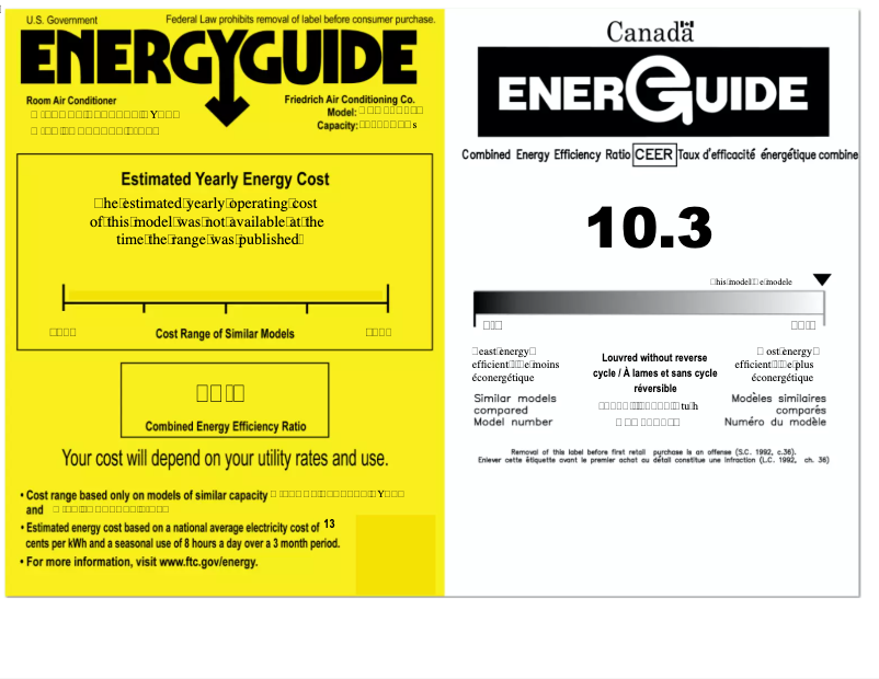 Page n°1 - Label énergétique Friedrich Kühl KEM18A34A