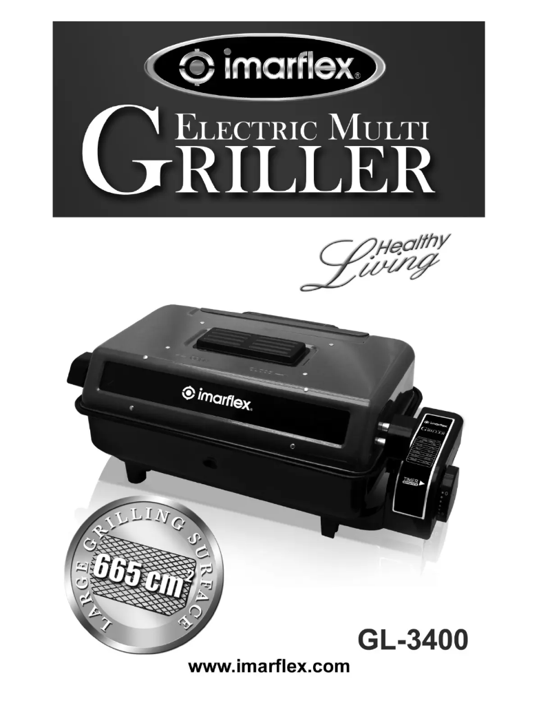 Page 1 de la notice Manuel utilisateur Imarflex GL-3400