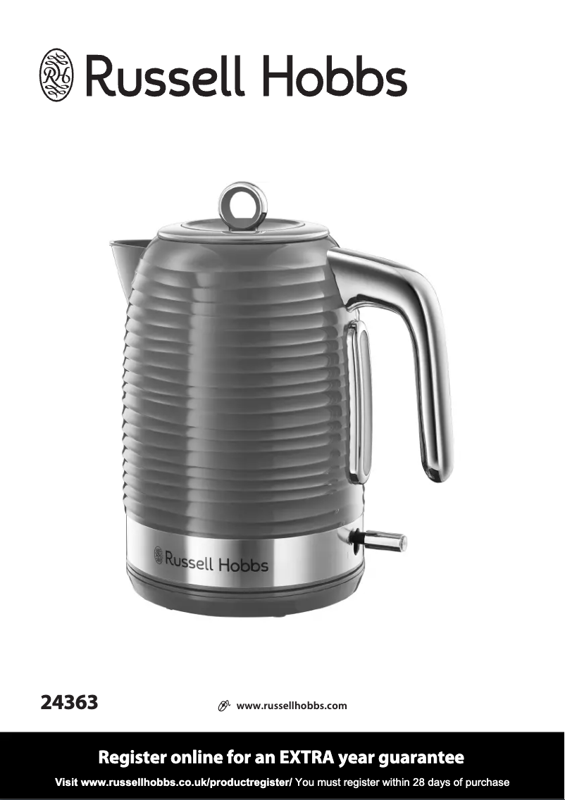 Página 1 del manual Manual de usuario Russell Hobbs Inspire 24363