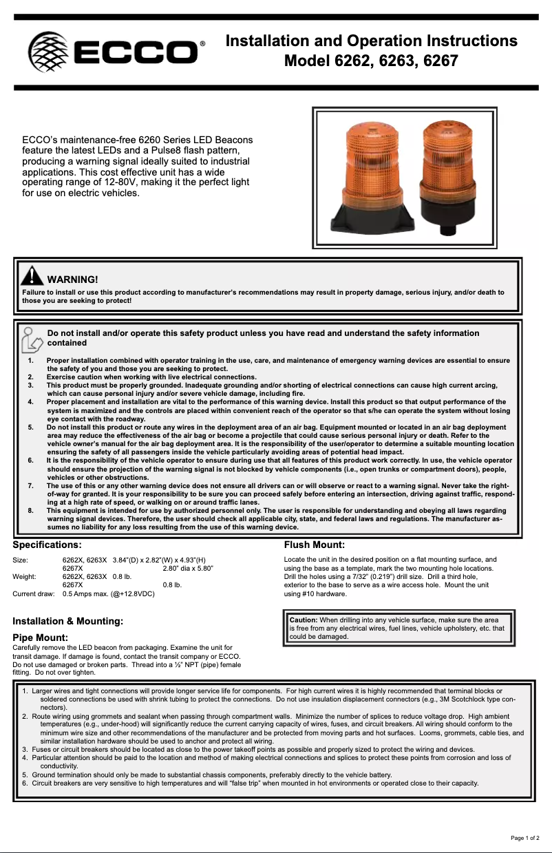 Image de la première page du manuel de l'appareil X6262