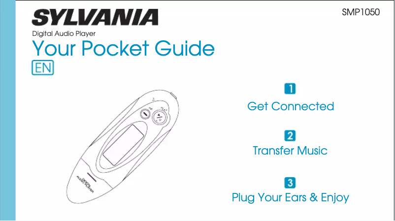 Page 1 de la notice Manuel utilisateur Sylvania SMP1050