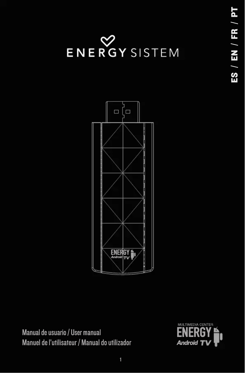 Page 1 de la notice Manuel utilisateur Energy Sistem 391752