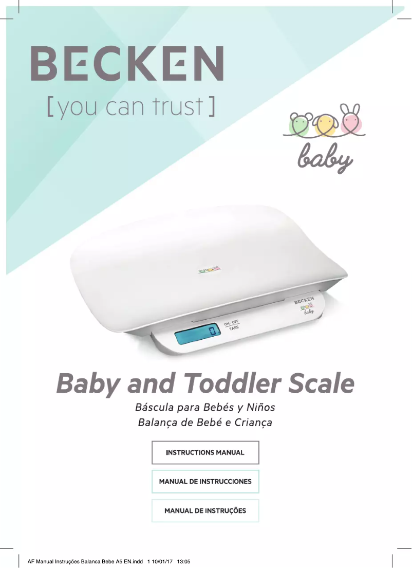 Página 1 del manual Manual de usuario Becken BCS-2973