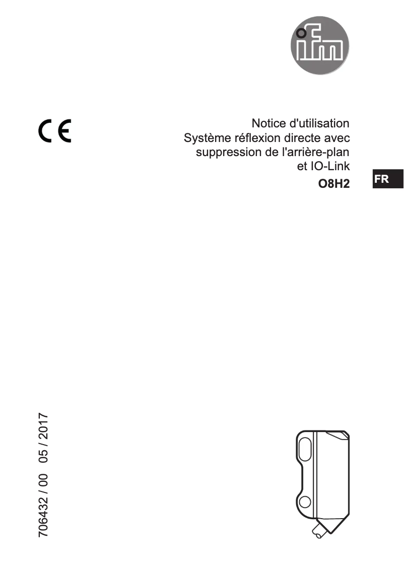 Page n°1 - Manuel utilisateur IFM O8H209