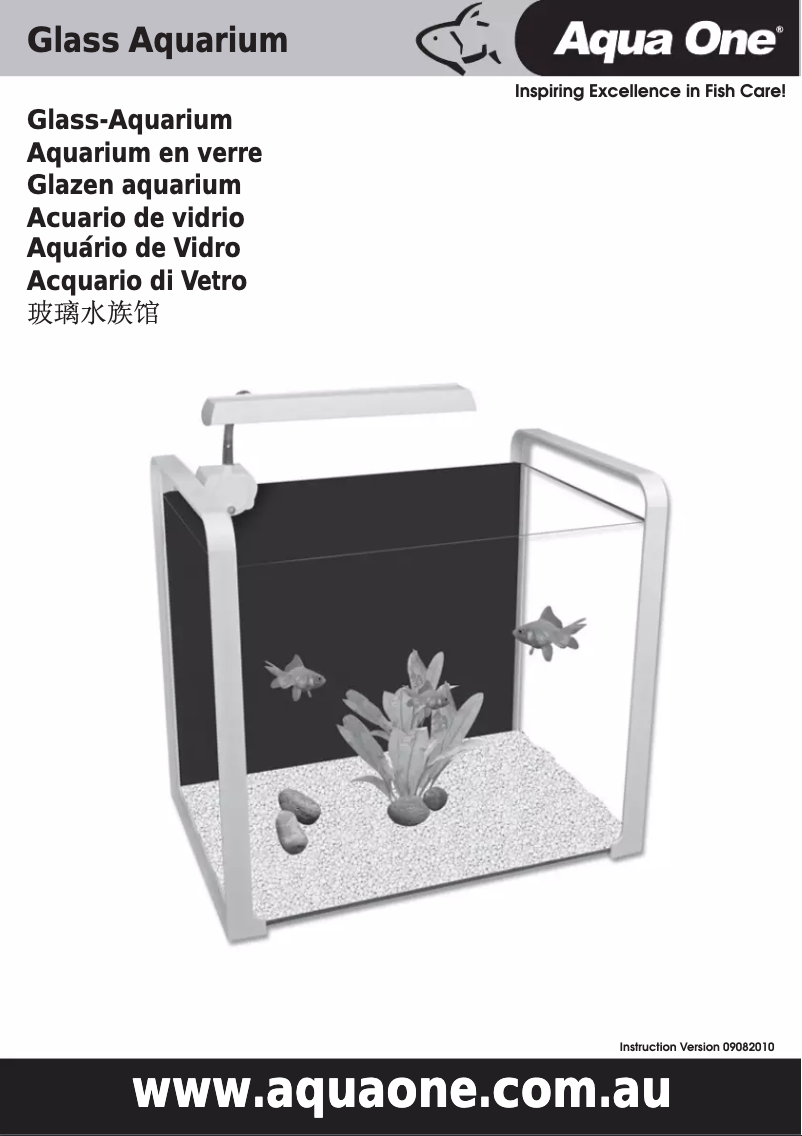 Image de la première page du manuel de l'appareil AquaSpace