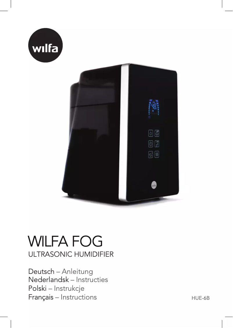 Page n°1 - Manuel utilisateur Wilfa HUE-6B