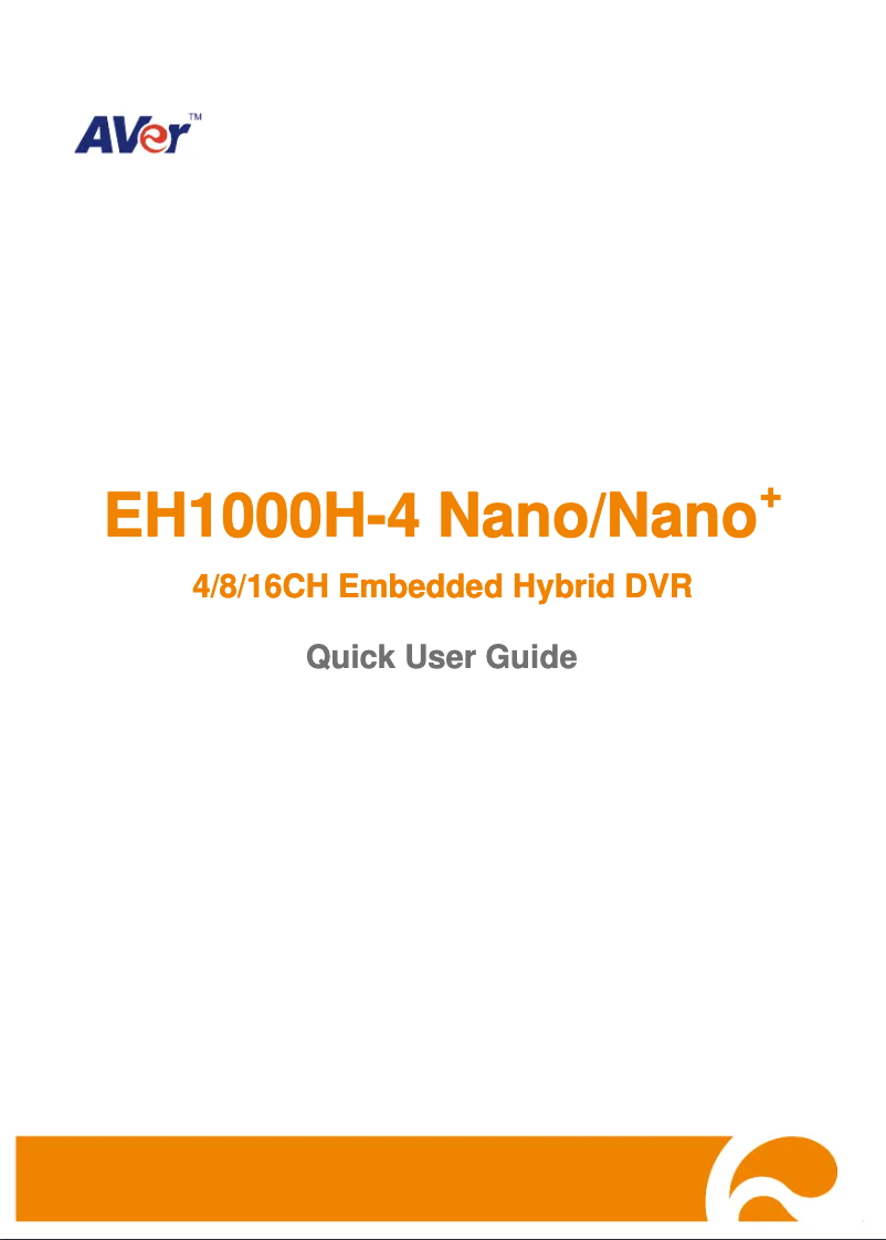 Image de la première page du manuel de l'appareil EH1116H-4