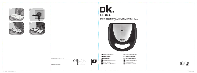 Página 1 del manual Manual de usuario OK OSM 202-B
