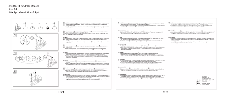 Page 1 de la notice Manuel utilisateur Ernesto IAN 64346