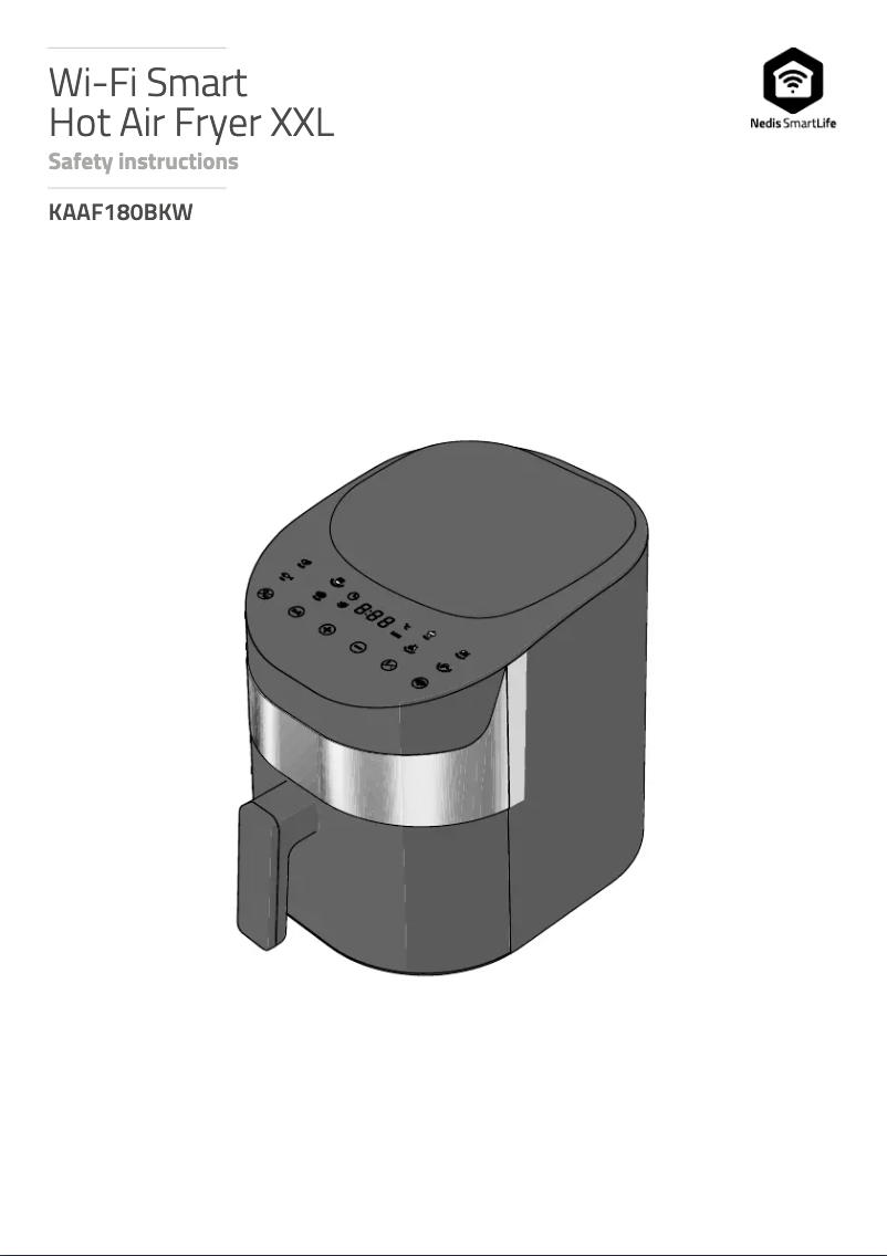Page 1 de la notice Manuel utilisateur Nedis KAAF180BKW