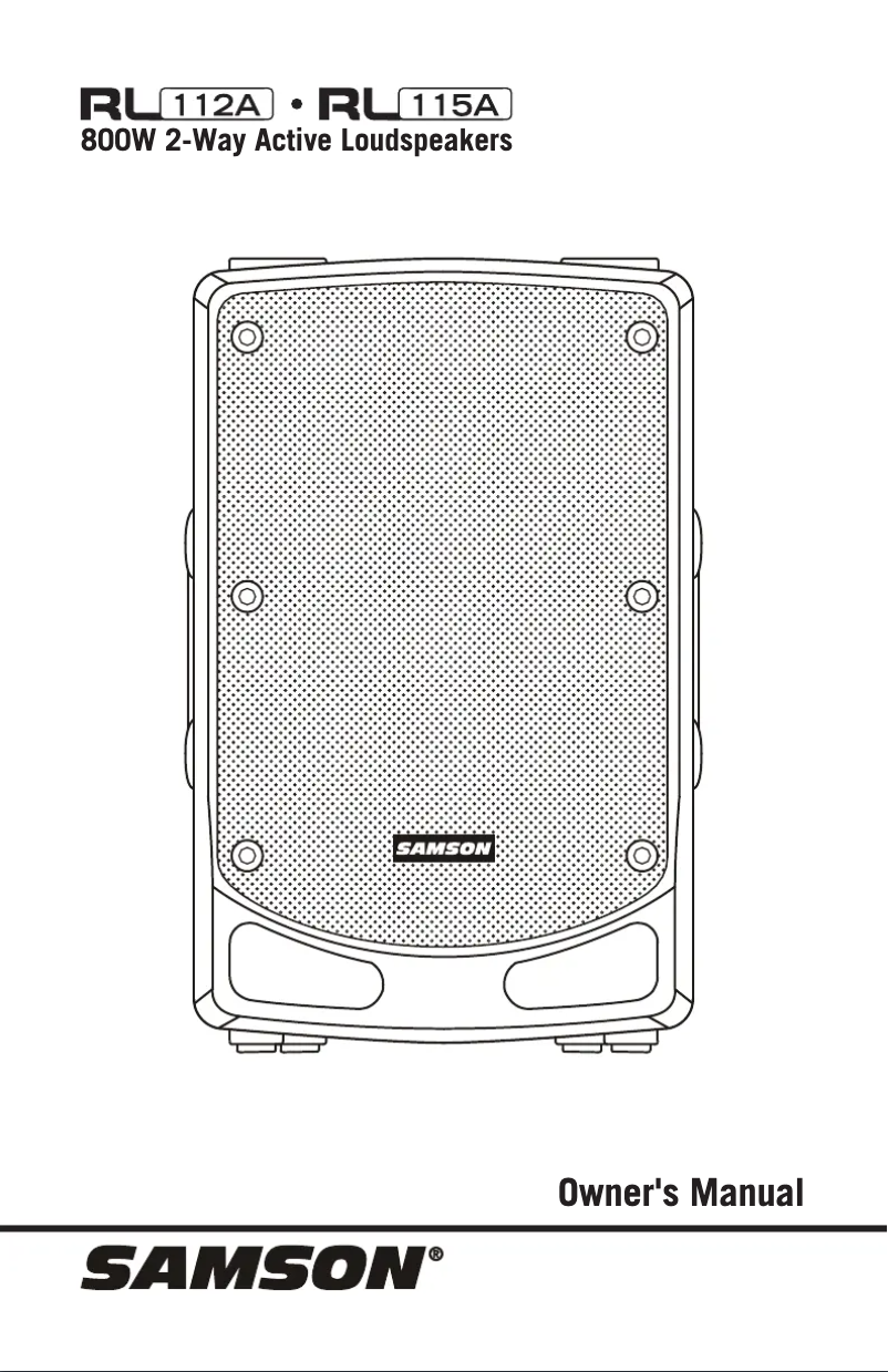 Image de la première page du manuel de l'appareil RL115A
