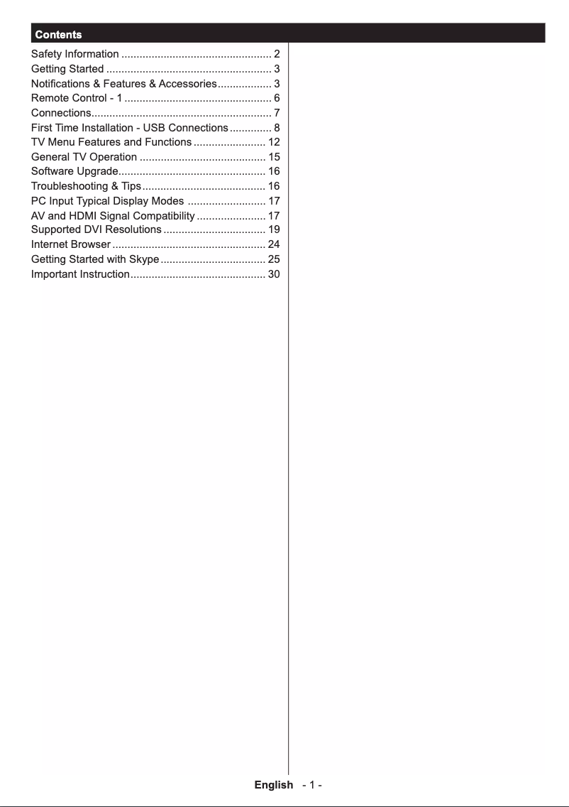 Page n°1 - Manuel utilisateur Walker WP4014T2SM