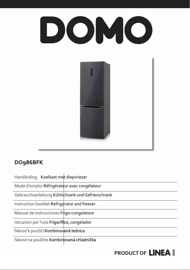 Page n°1 - Manuel utilisateur Domo DO986BFK