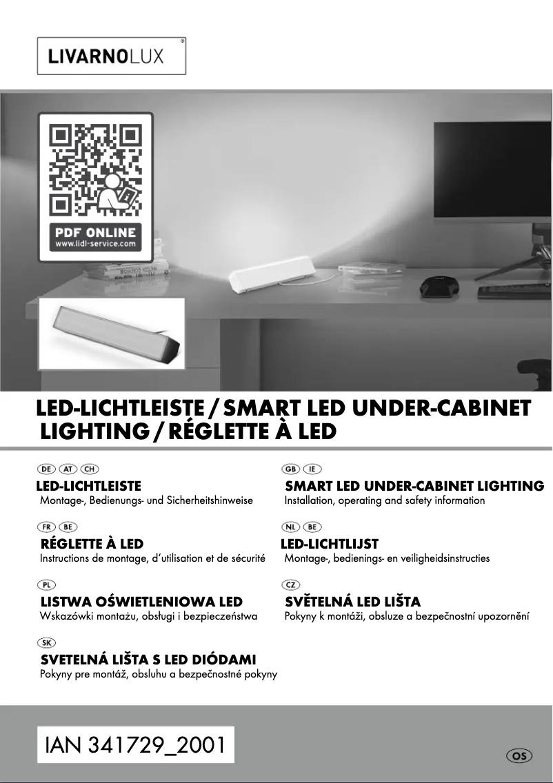Page n°1 - Manuel utilisateur Livarno Lux IAN 341729
