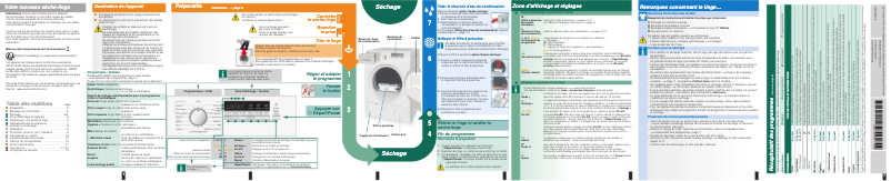 Page 1 de la notice Manuel utilisateur Siemens WT46B200FF