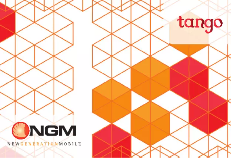 Page n°1 - Manuel utilisateur NGM-Mobile TANGO