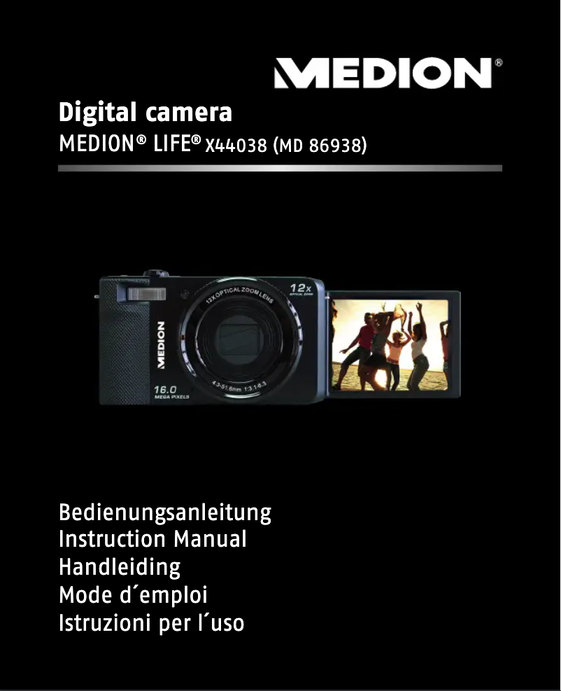 Page n°1 - Manuel utilisateur Medion LIFE X44038 (MD 86938)