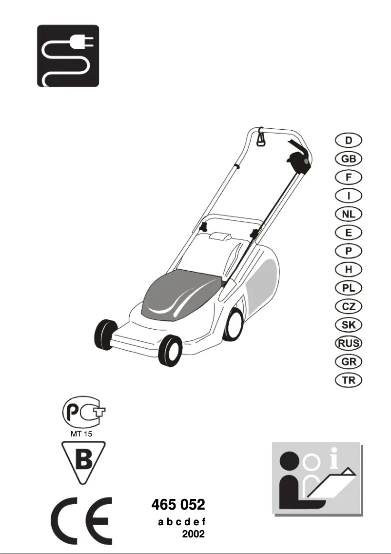 Page 1 de la notice Manuel utilisateur AL-KO Gu 400