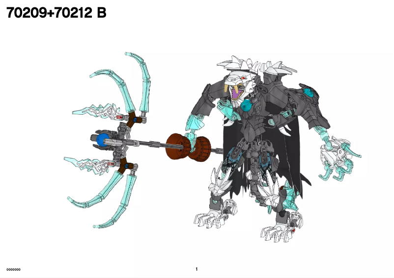 Image de la première page du manuel de l'appareil Chima 70209