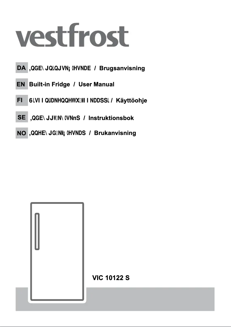 Image de la première page du manuel de l'appareil VIC 10122 S