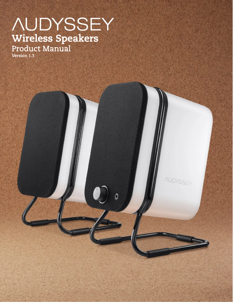 Image de la première page du manuel de l'appareil Wireless Speakers