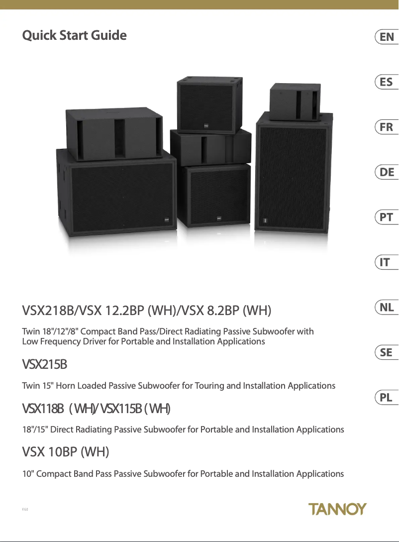 Image de la première page du manuel de l'appareil VSX 8.2BP