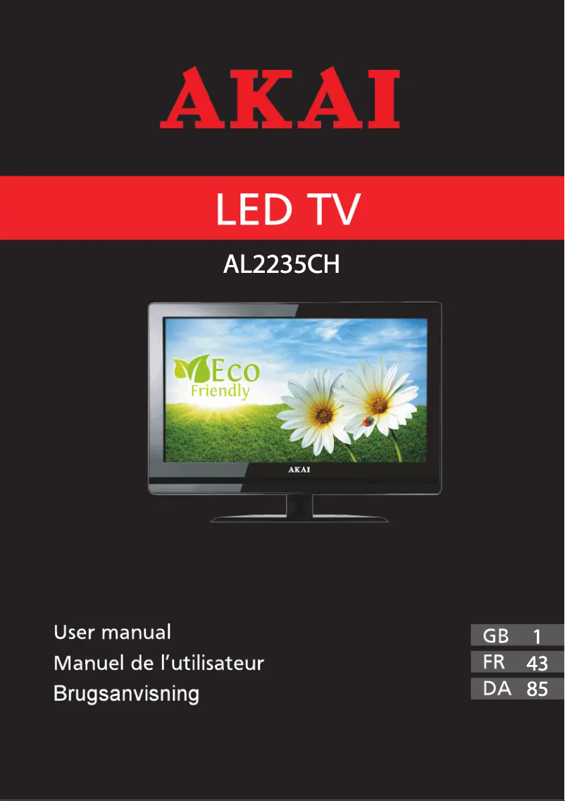 Image de la première page du manuel de l'appareil AL2235CH