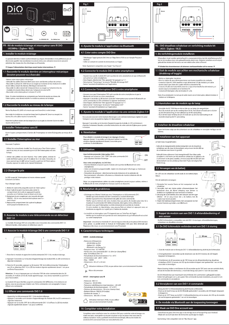 Image de la première page du manuel de l'appareil 55857