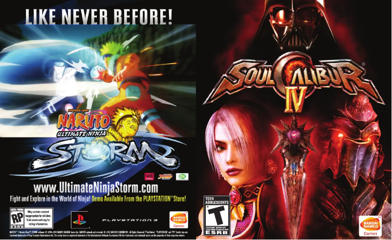Page n°1 - Manuel utilisateur Sony Soul Calibur IV (PS3)