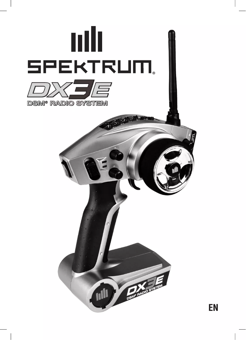 Image de la première page du manuel de l'appareil DX3E
