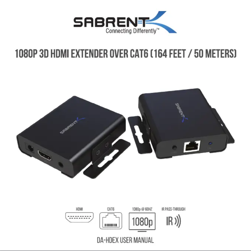 Page 1 de la notice Manuel utilisateur Sabrent DA-HDEX