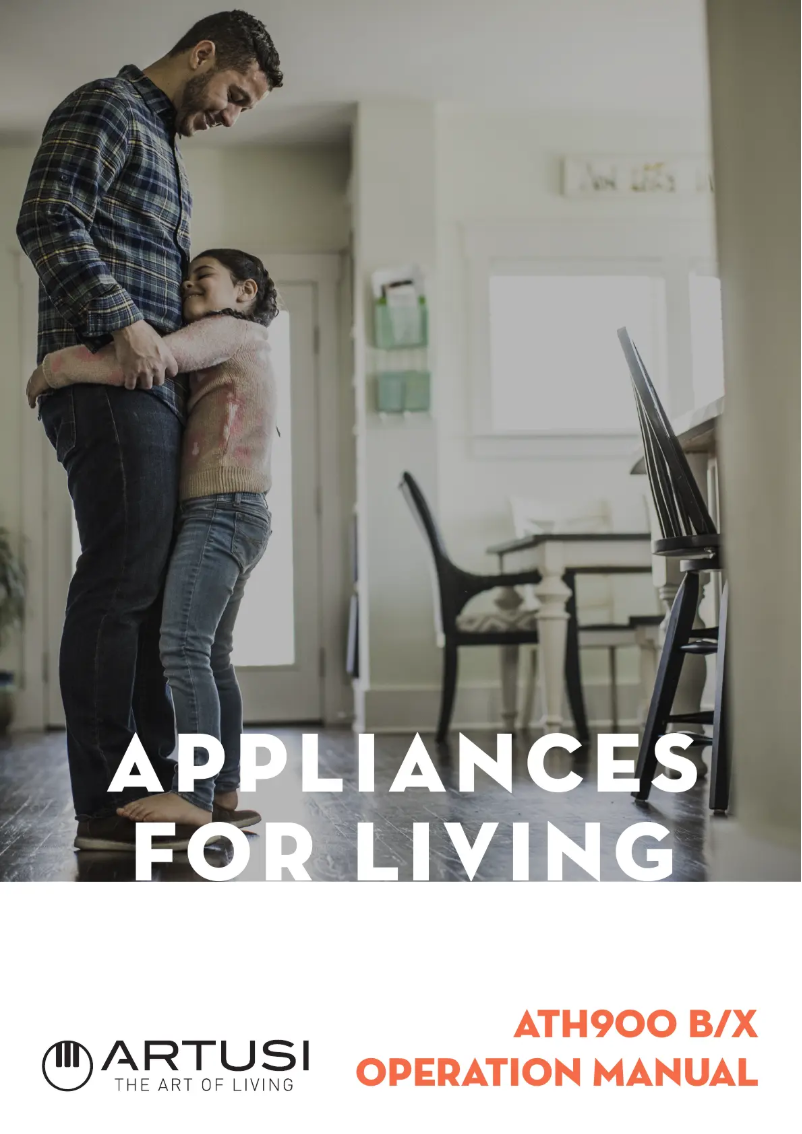 Image de la première page du manuel de l'appareil ATH900B