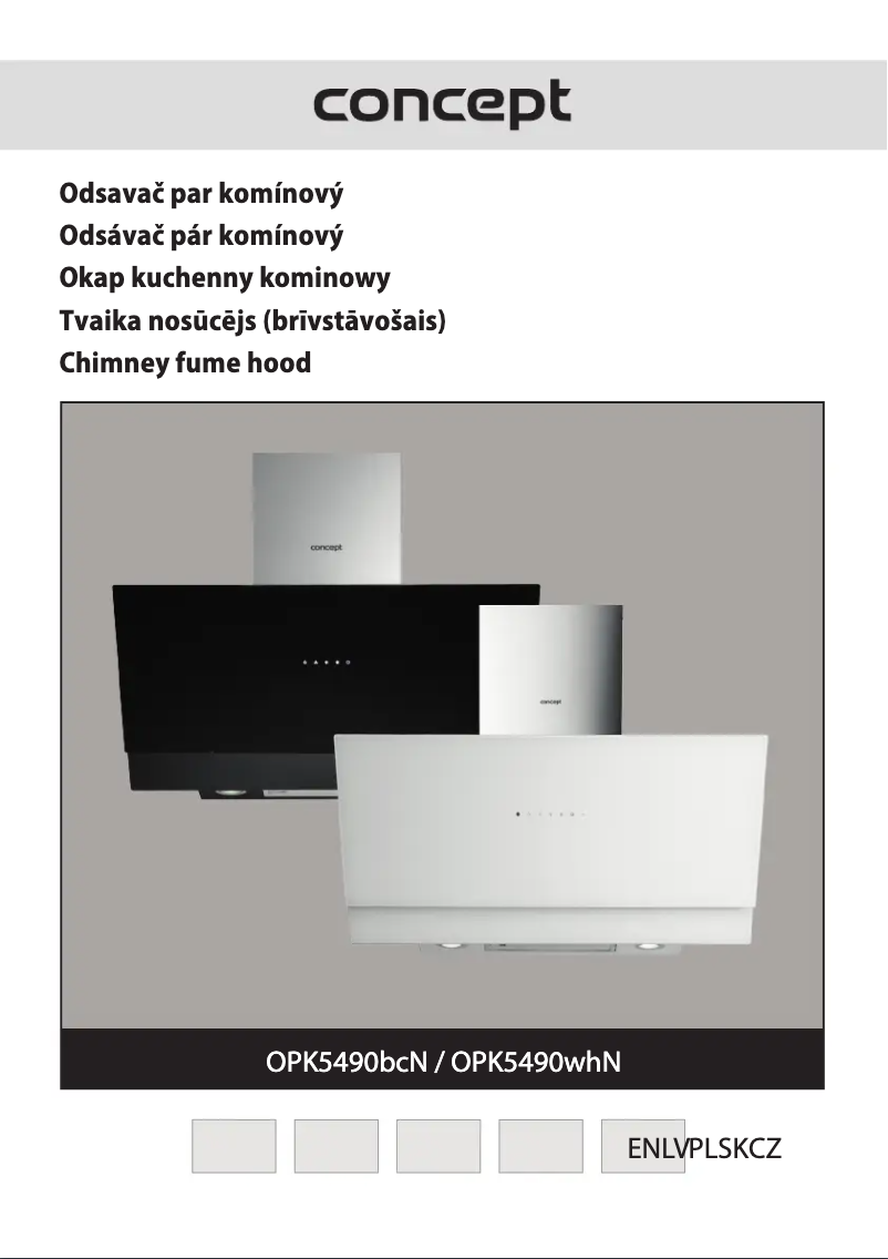 Page 1 de la notice Manuel utilisateur Concept OPK5490bcN