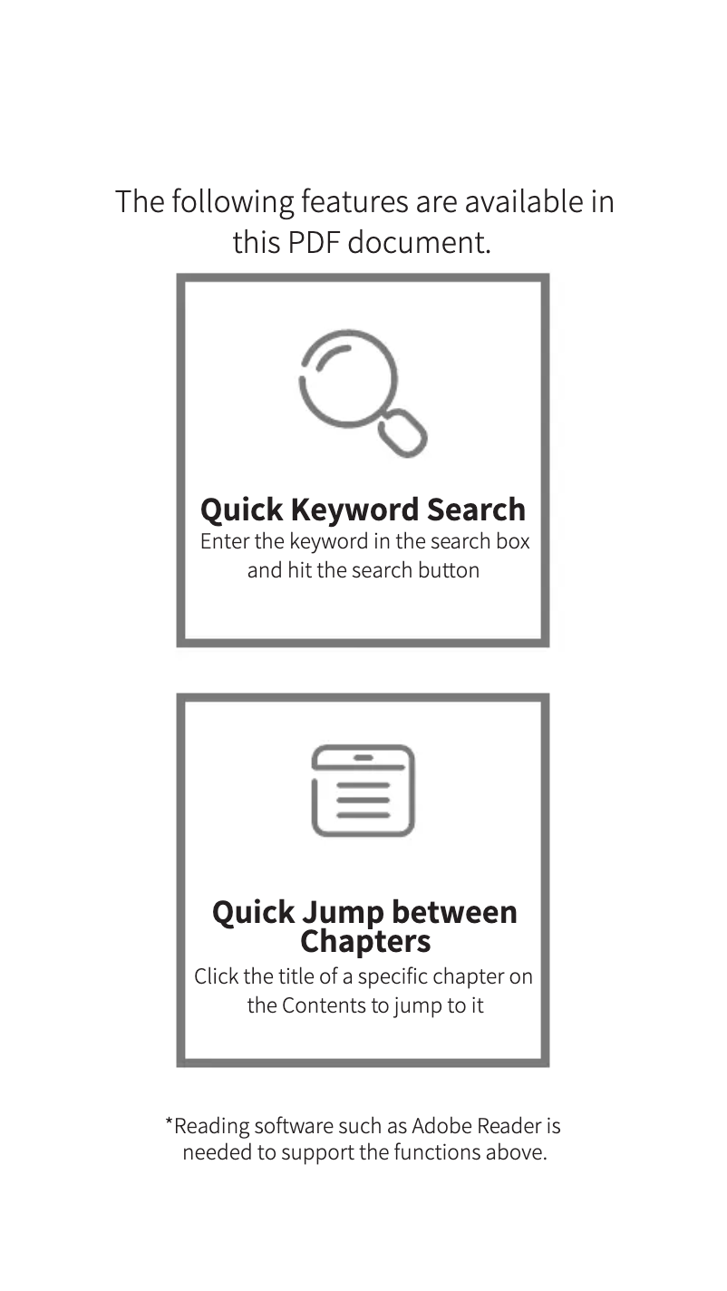 Image de la première page du manuel de l'appareil Cinepeer C100