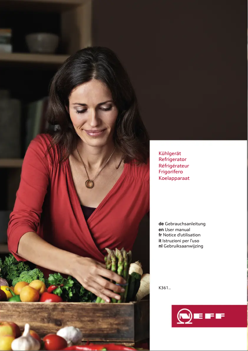 Image de la première page du manuel de l'appareil K6604X8