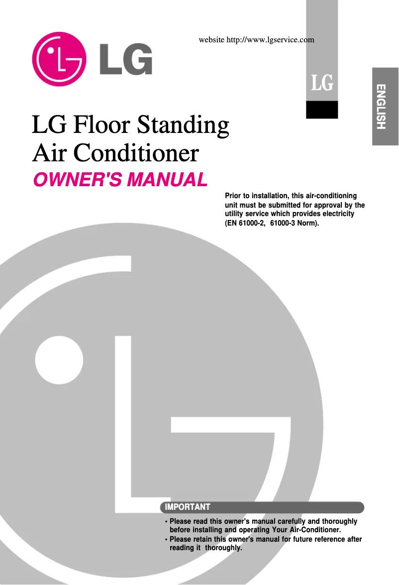 Page 1 de la notice Manuel utilisateur LG LPNH2863MC0